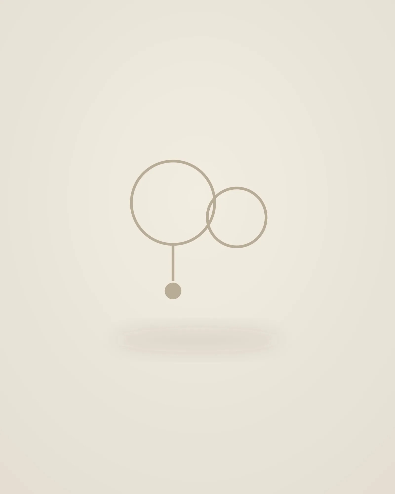 Lune Pearl Drop Earrings — Freshwater pearl, gold vermeil